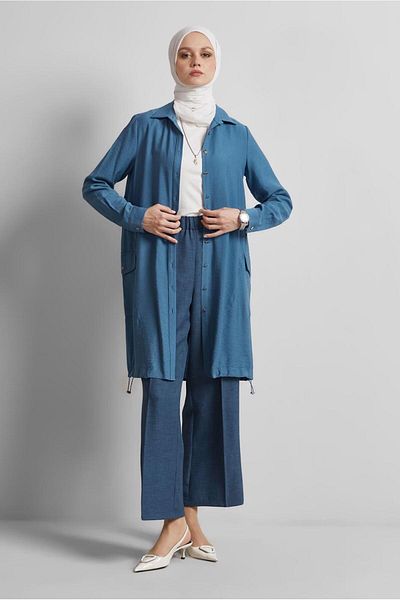 Alvina Tunic with Ruched Detail 44814