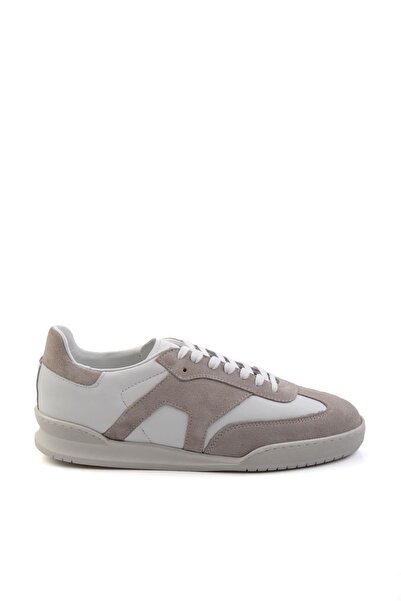 Bambi Bej Leather Erkek Sneaker E01442500102