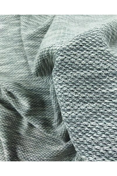 Kumaş Parça محبوك رمادي لامع (العرض 190 سم × الطول 225 سم)