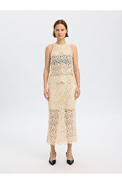 Selected Femme Midirock Häkel