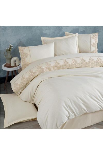 CEKAVE Duvet Cover Set Double Osela V2 Ecru