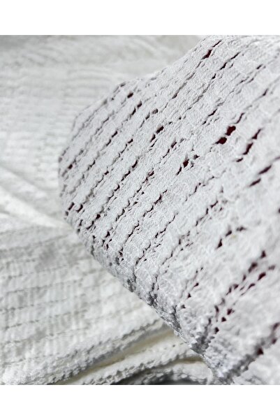 Kumaş Parça Білосніжна бавовняна мереживна скатертина (ширина 120 см, довжина...