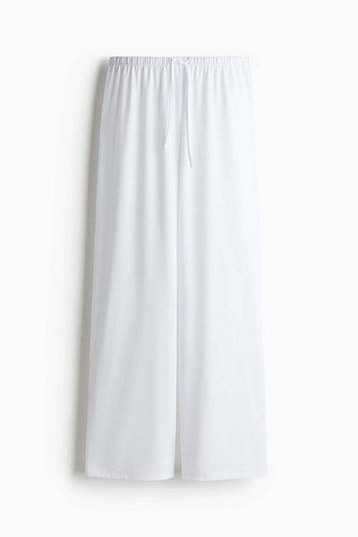 H&M Straight drawstring trousers