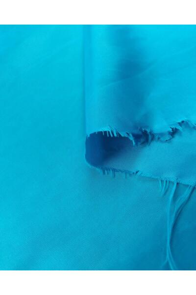 Kumaş Parça Тюргуза кольору синтетична підкладка для спідниці та піджака (шир...