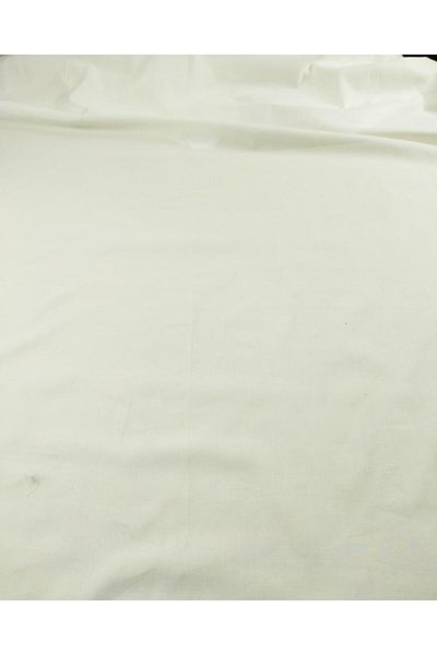 Kumaş Parça Βαμβακερή υφασμένη βισκόζη σε χρώμα εκρού κρέμα (Πλάτος 145 cm x Μήκος 195 cm)