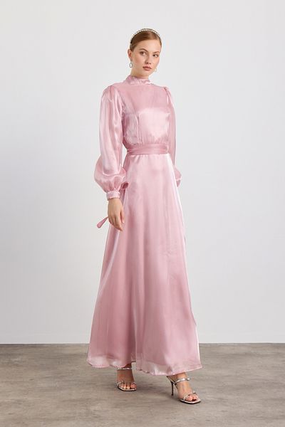 Birgül Bektaş Hera Pink Evening Dress