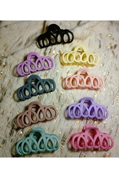 Lissa Aksesuar μαύρη πόρπη με μανταλάκι με κομψή εμφάνιση