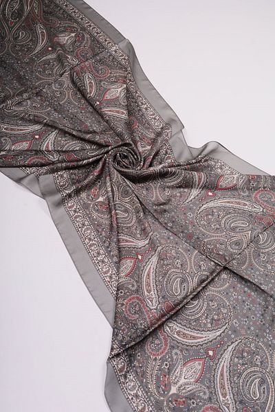 Levidor Patterned Indian Silk Shawl - Pattern-07 - Color-14