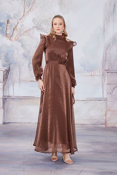 Birgül Bektaş Βραδινό φόρεμα Mira Brown