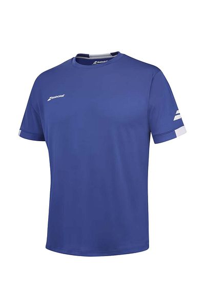 BABOLAT Play Crew Neck Unisex Kids Blue T-Shirt Unisex Kids T-Shirt 3Bp2011