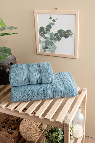 Nuşa DIANA Cotton 70x140 and 50x90 2Li Towel Set