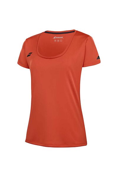 BABOLAT تي شيرت بناتي بأكمام قصيرة تي شيرت أحمر للفتيات تي شيرت 3gp2011