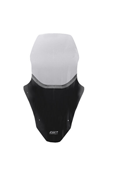 GP KOMPOZİT GP Kompozit Honda PCX 125 2025 Uyumlu Ön Cam Füme 70 cm