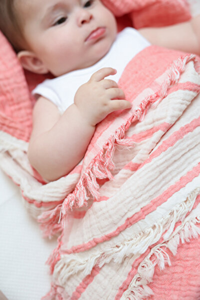 MİLNA BABY&KİDS بطانية موسلين مزدوجة الجوانب - بطانية موسلين بأربع طبقات، بطانية أطفال