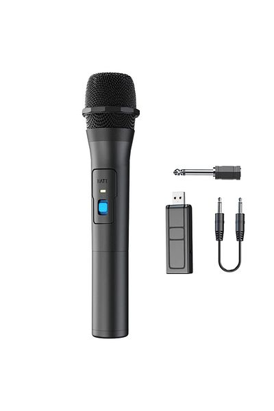 FlashHawk Wireless Microphone,Universal Handheld Karaoke Mic Speaker, Over 110 DB Cordless Microphone
