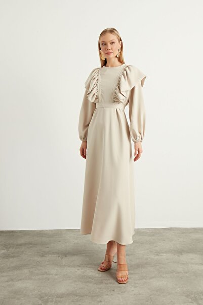 Birgül Bektaş Mink Lady Evening Dress