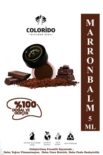 Colorido Kozmetik COLORİDO BÁLSAMO MARRON NEMLENDİRİCİ ANTİOKSİDAN IŞILTI VER...