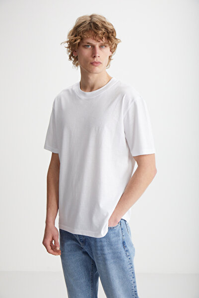 GRIMELANGE Чоловічий набір з 3 товстих текстурованих футболок з 100 органічної бавовни LaciBejByz