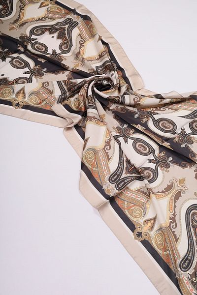 Levidor Patterned Indian Silk Shawl - Pattern-02 - Color-13