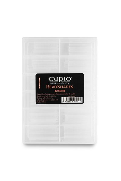 Cupio Tipsuri reutilizabile pentru realizarea extensiilor RevoShapes set 120 buc