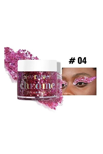 Handaiyan Glitter gel for face and body, Handaiyan, Chrome, 04, 32 g