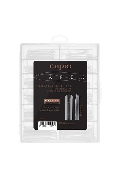 Cupio Tipsuri reutilizabile Cupio - Apex 50% 120buc