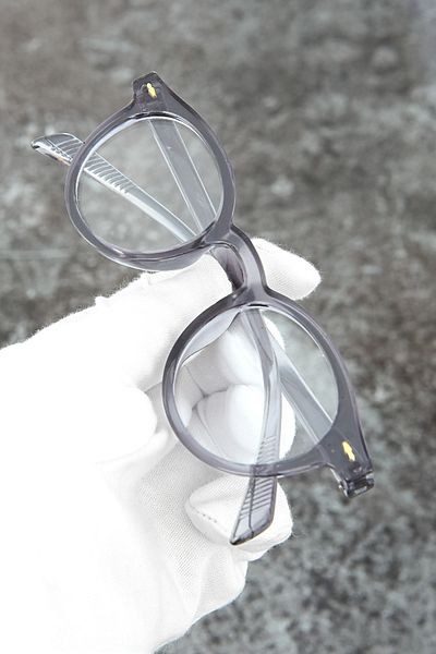LUPİX Round Frame Smoke Transparent Glass Women Men Unisex Sunglasses