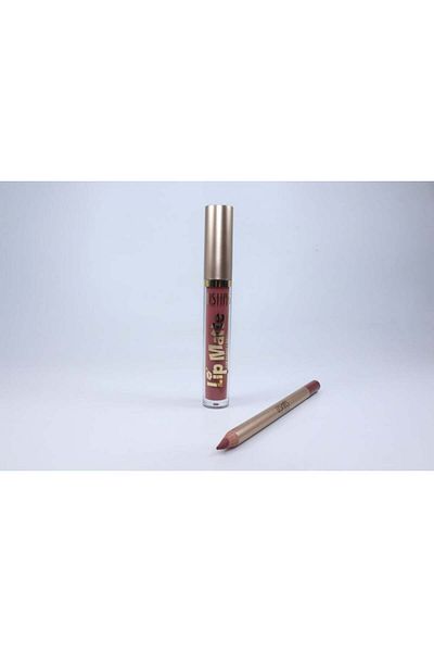 Ushas Set ruj de buze si creion, Ushas, ​​Matte, Waterproof, 12