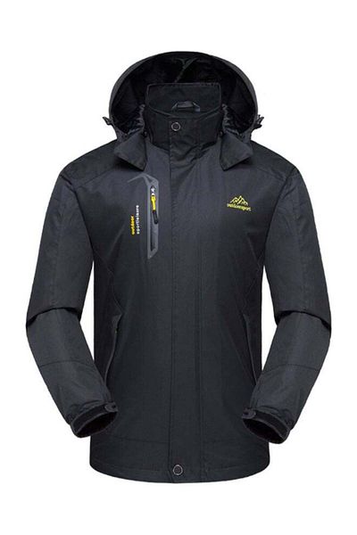 Generic LIXADA Detachable Hooded Waterproof Sports Jacket M