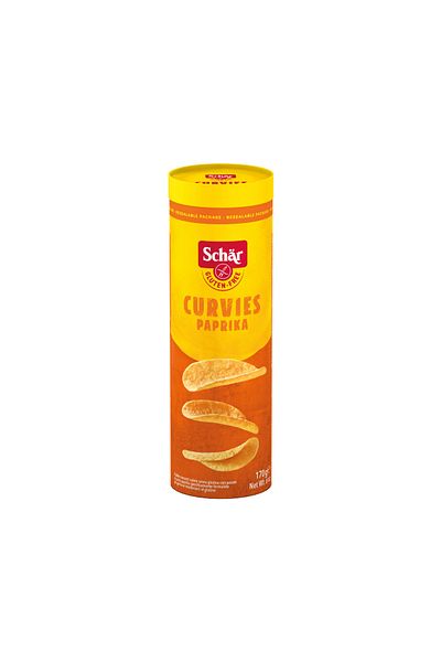 Schar Curvies Paprika Gluten-Free Chips 170 g