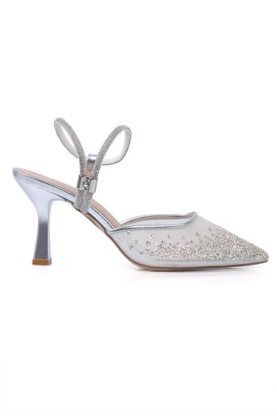 KARVENSHOES Tulle Stone Evening Shoes 06
