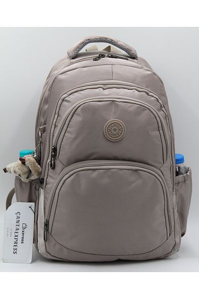 Bevitton Waterproof Fabric School Backpack Cnt 34600 Unixes Mink