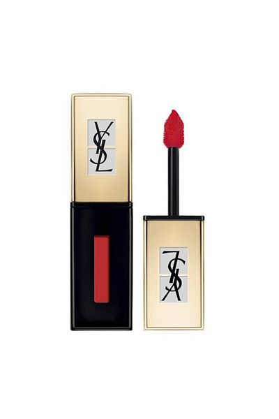 Yves Saint Laurent Ruj de buze, Yves Saint Laurent, YSL Vernis A Levres Glossy Satin, 202 Rouge Splash