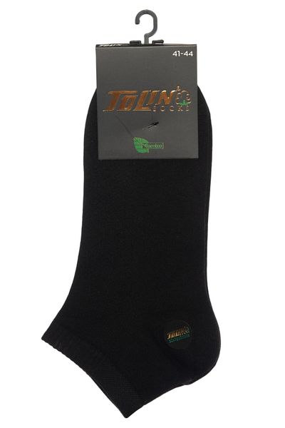 TOLIN Men's Set of 12 Bamboo Seamless Booties Socks 10500