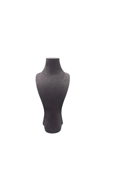 MeGass Dekor Domestic Production Adonis Model Geranium Fabric Smoked Color Height 38cm Necklace Jewelry Display Mannequin