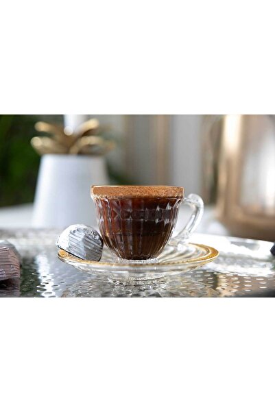 Home Sweet Home ZP27003GTW/BH12-M KAHVE FİNCANI 90ml 6'LI