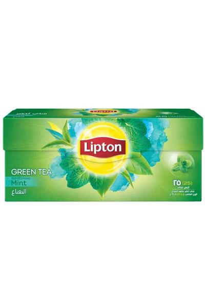 Lipton Lipton Green Tea with Mint 25 Teabags