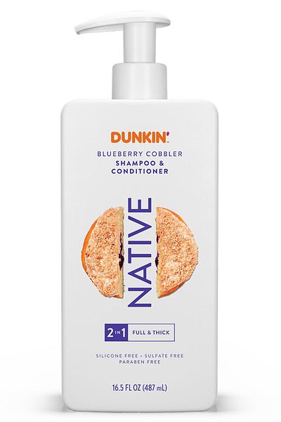 Native Dunkin Blueberry Cobbler 2-in-1 Shampoo and Conditioner 487ml
