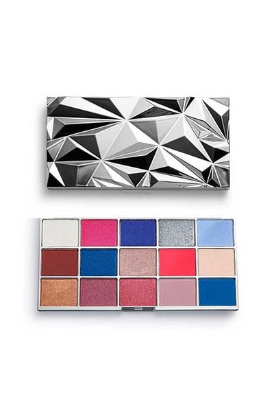 MAKEUP REVOLUTION Παλέτα σκιών ματιών, Makeup Revolution, Γυάλινος καθρέφτης, 15 αποχρώσεις