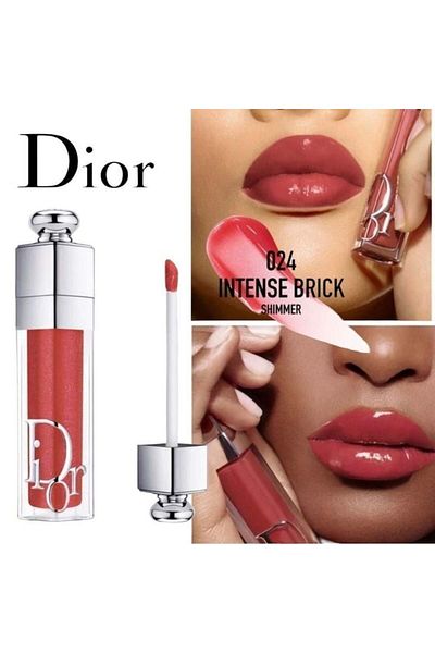 Dior Luciu de Buze pentru Volum, Dior, Addict, Lip Maximizer, 024 Intense Brick, 6 ml