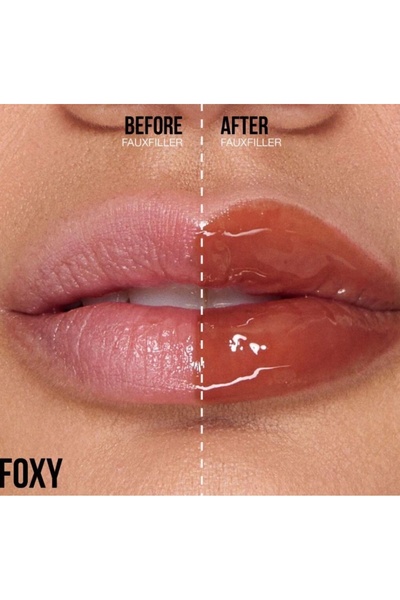 Huda Beauty Luciu de Buze, Huda Beauty, Faux Filler Gloss, Foxy, 3,9 ml