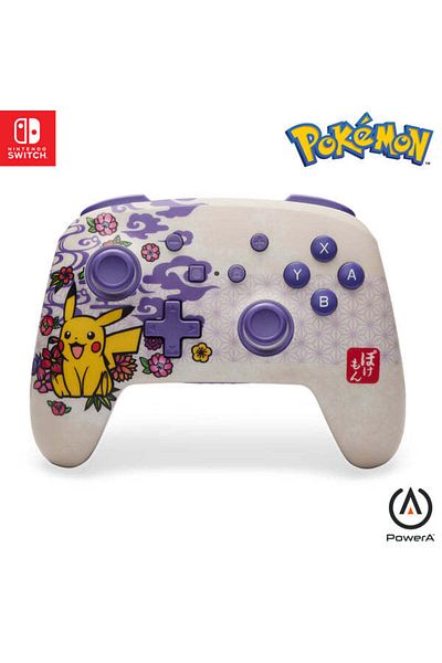 Powera Enhanced Wireless Controller for Nintendo Switch Pika