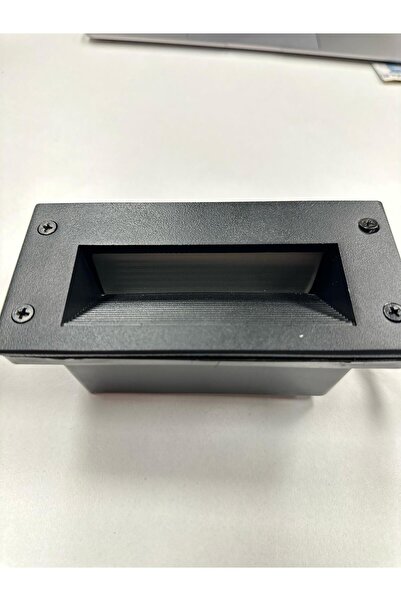 GOYA Gy-6243 Black 3000k Ip65 Sıva Altı Döküm Merdiven Spot 3w 220-240v Ac