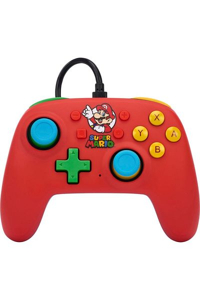 Powera وحدة تحكم سلكية PowerA Mario Medley Nano لجهاز Nintendo Switch