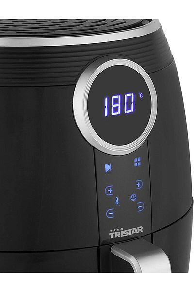 Tristar Friteuza fara ulei XXL Tristar FR-6956, 1500W, Capacitate 4.5 l, Termostat reglabil 80-200 C, Negru