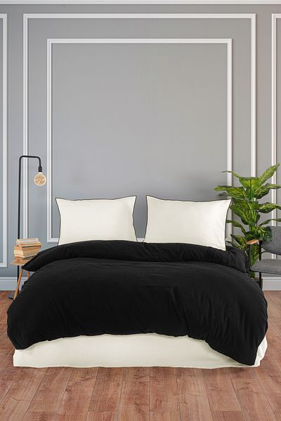 Macas Home Asteria 100% βαμβακερό πλενόμενο σετ διπλό παπλωματοθήκη 200*220 ASTRCK