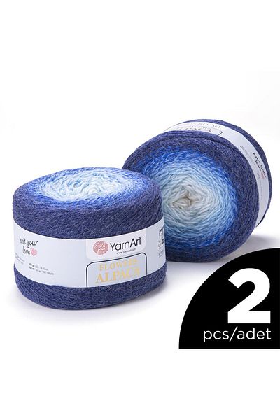 Yarnart Πλεκτό Alpaca - Μοντέλο 409, 2 Τεμάχια