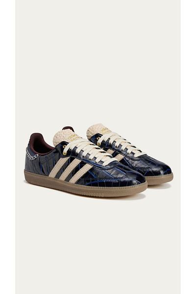adidas Samba Wales Bonner Navy Croc - Navy Blue