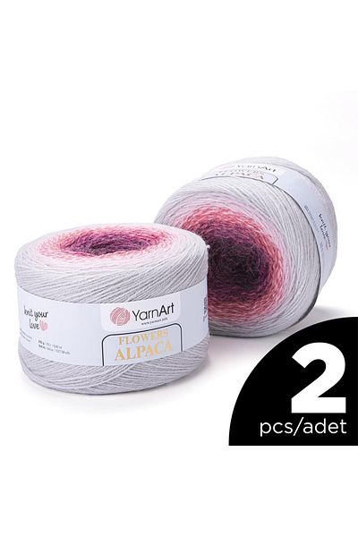 Yarnart Νούμερο 408 Σχοινί Πλεκτό Alpaca - 2 Τεμάχια