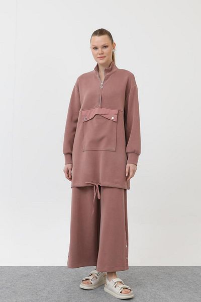 Puane 14299 Women's Modal Suit with Front Pocket